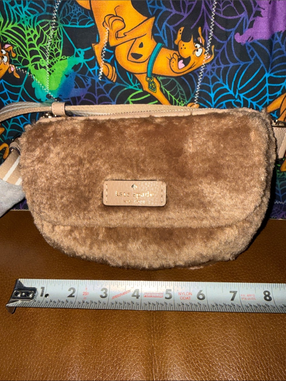 kate spade Plush Brown Crossbody Bag